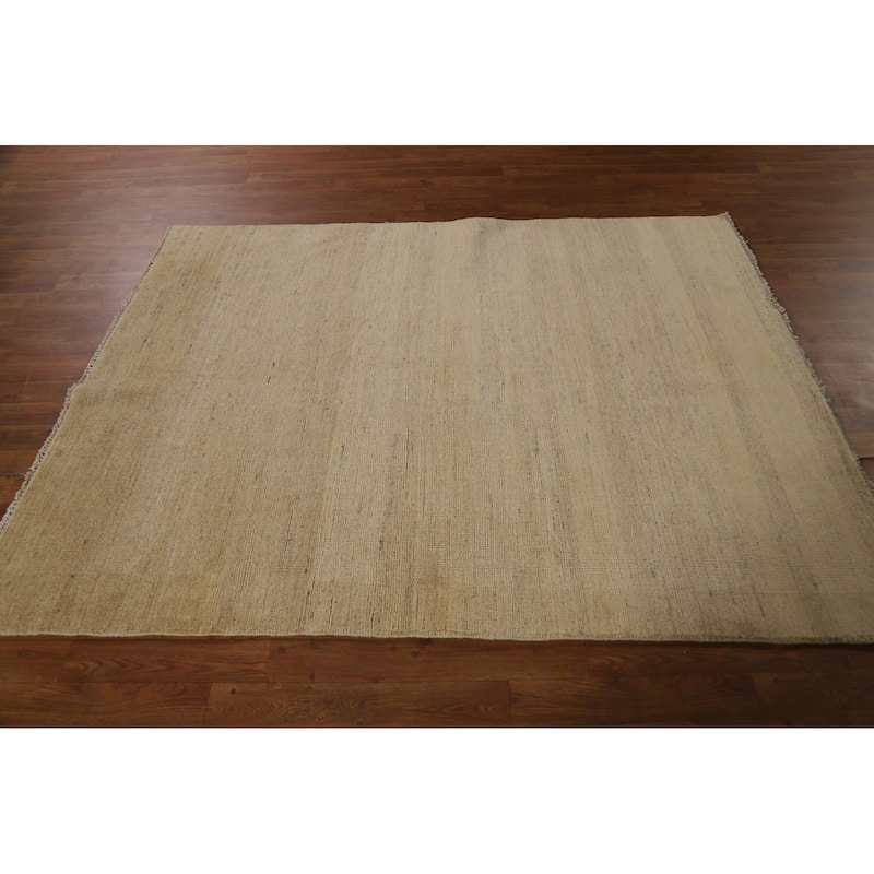Gabbeh Modern Oriental Rug Handmade Wool Carpet - 4'11"x 6'5"