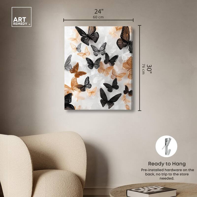 Cinderflight II Canvas by Art Remedy, Gallery Wrapped