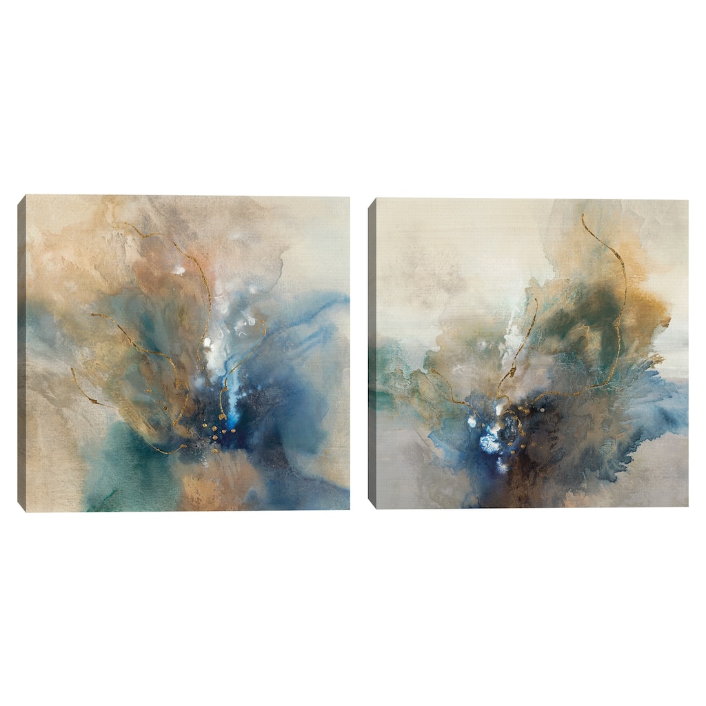 Euphoria Flicker I, Euphoria Flicker II by K. Nari Canvas Art Prints