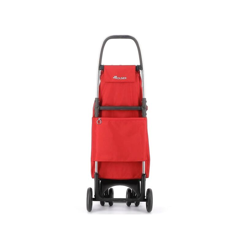 Rolser I-Max MF 4 Wheels 2 Swivelling Foldable Shopping Trolley - 41.34" H x 15.55" W x 12.8" D
