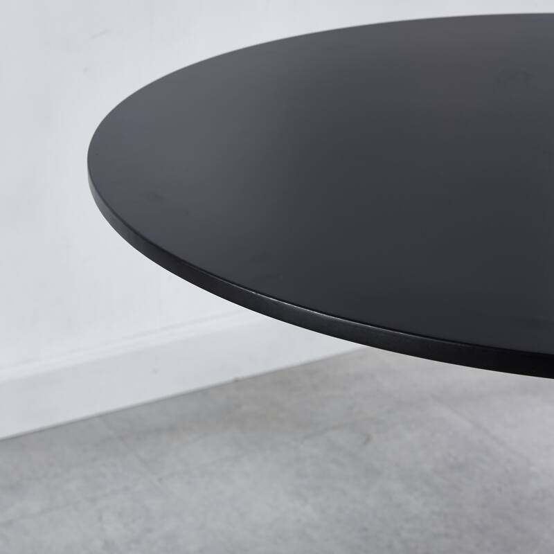 31.5" Tulip Table for 2-4 people With Round Mdf Table Top, Pedestal Dining Table, End Table Leisure Coffee Table