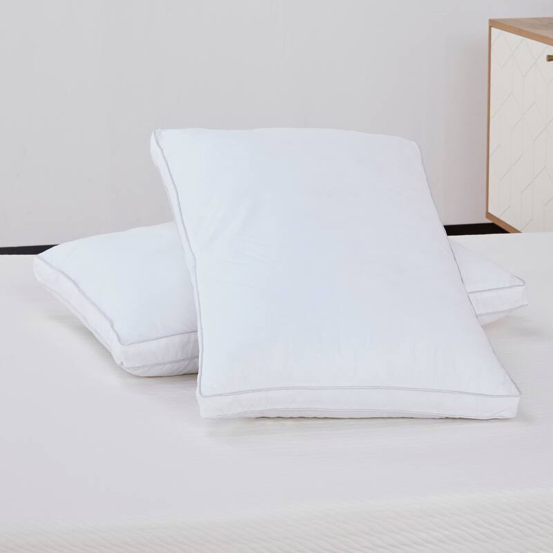 Artdeco Home White Queen Size Pillows (Set of 2) - Set of 2