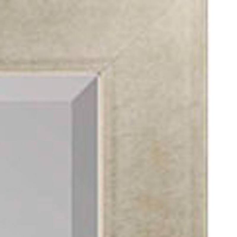 HomeRoots 33" Gold Accent Mirror - 27.00 in. x 33.00 in. x 2.00 in.