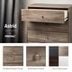 preview thumbnail 28 of 30, Prepac Astrid 6 Drawer Double Dresser for Bedroom, Wide Chest of Drawers, Bedroom Furniture,Traditional Furniture