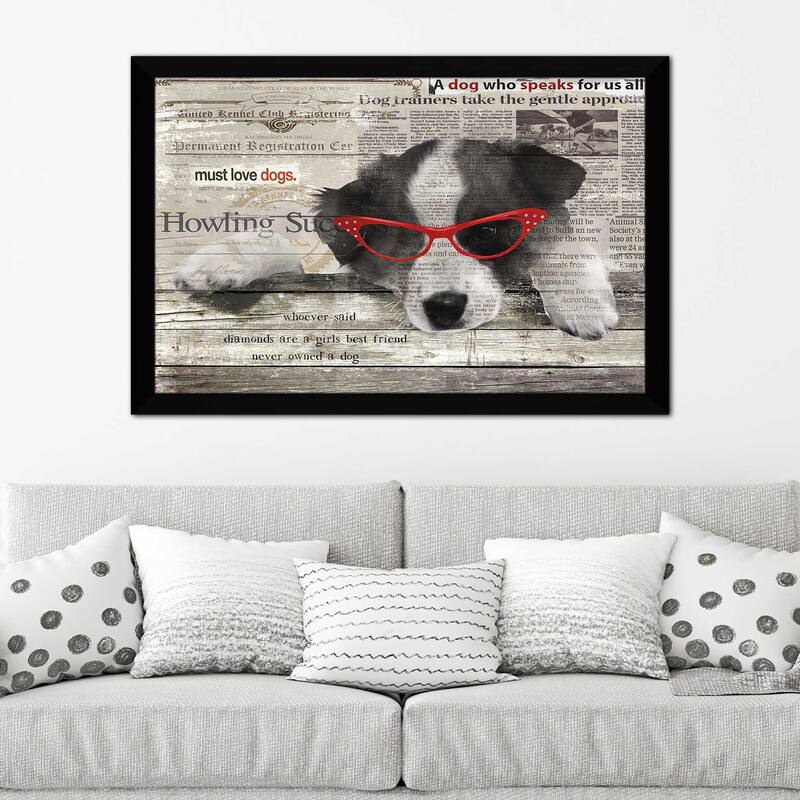 "Howling Success" by Carol Robinson Print on Acrylic