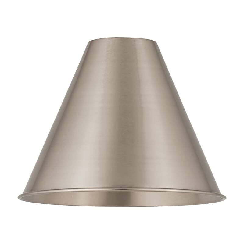 Innovations Lighting Ballston Cone - 1 Light 12" Semi-Flush Mount