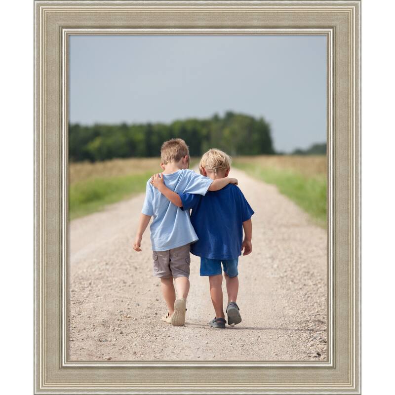 Mezzo Silver Framed Picture Frame, Photo Frame - 16x20
