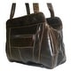 preview thumbnail 1 of 5, 3 Compartments Tote Leather Bag - Assorted Colors - M