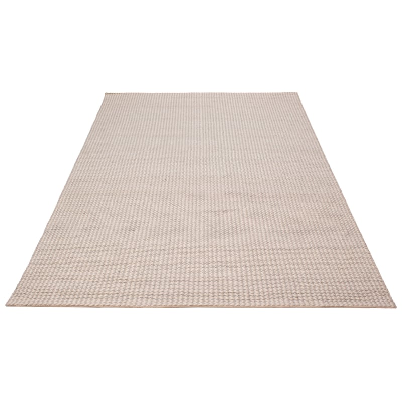 ECARPETGALLERY Braid weave Sienna Grey Wool Rug - 8'7 x 11'8