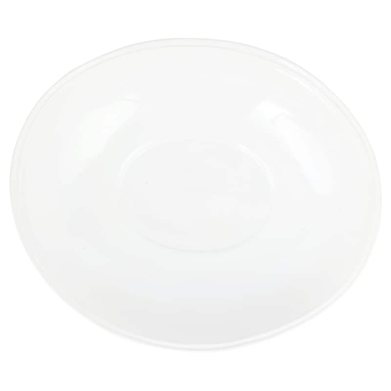 viva by VIETRI Aria White Oval Shallow Bowl