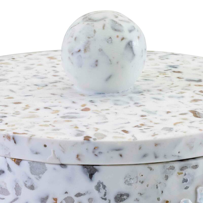 Avanti Linens Coastal Terrazzo Jar - Multicolor