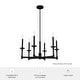 preview thumbnail 4 of 16, Hunter Briargrove Candle Chandelier - Entry, Dining Room - Glam, Transitional, Modern