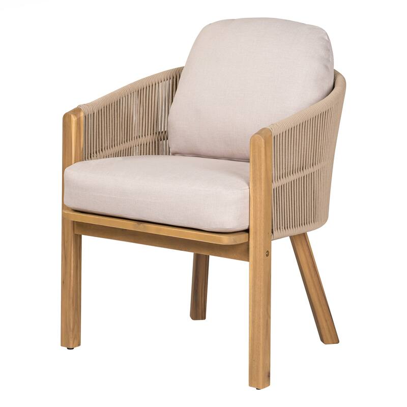Outdoor Dining Arm Chair Set of 2