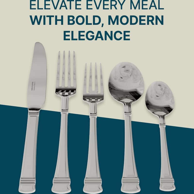 Gibson Cordell 20 Piece Flatware Set