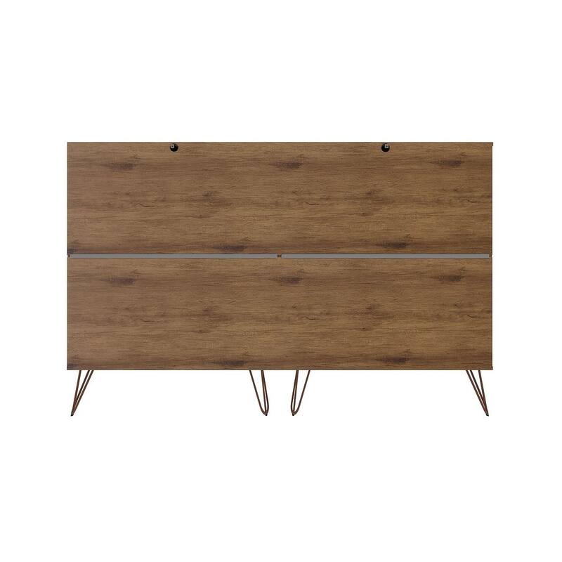 Manhattan Comfort Rockefeller 3-Piece Dresser and Nightstand Set