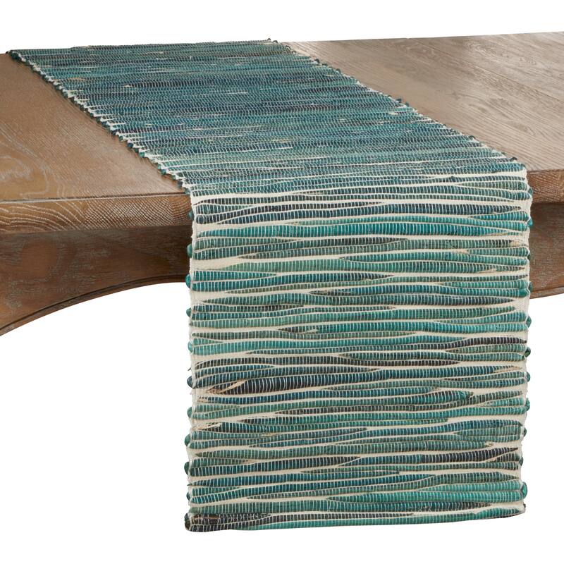 Long Table Runner With Water Hyacinth Design