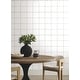preview thumbnail 2 of 5, York Wallcoverings La Vitre Plaid Leaf Wallpaper