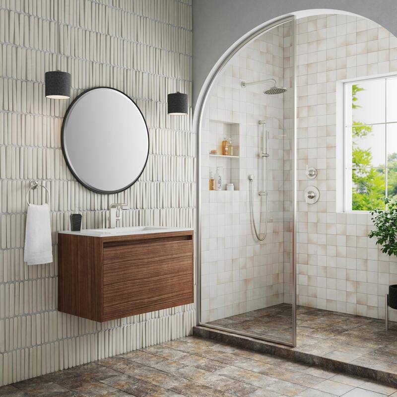 James Martin Vanities 805-V31.5-GW Mantova 32" Wall Mounted Single