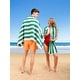 preview thumbnail 18 of 64, American Soft Linen,100% Cotton 4 Pack Beach Towels, 30 x 60 Cabana Striped Pool Towels