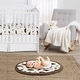 preview thumbnail 2 of 2, Sweet Jojo Designs Cow Print Girl Boy Gender Neutral Baby Tummy Time Playmat Brown Vintage Animal Print Western Southwest Retro