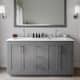 Option Dark Gray / Giotto Quartz Top / Brushed Nickel