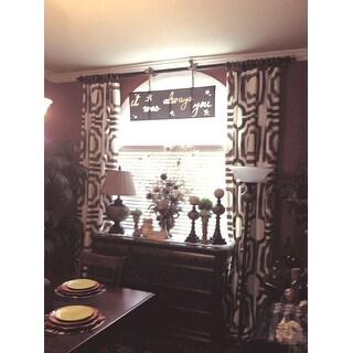 Shop Exclusive Fabrics Mecca Printed Cotton Single Curtain