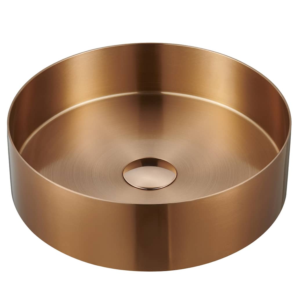 Karran USA CCV200 Cinox 14-1/4" Circular Stainless Steel Vessel