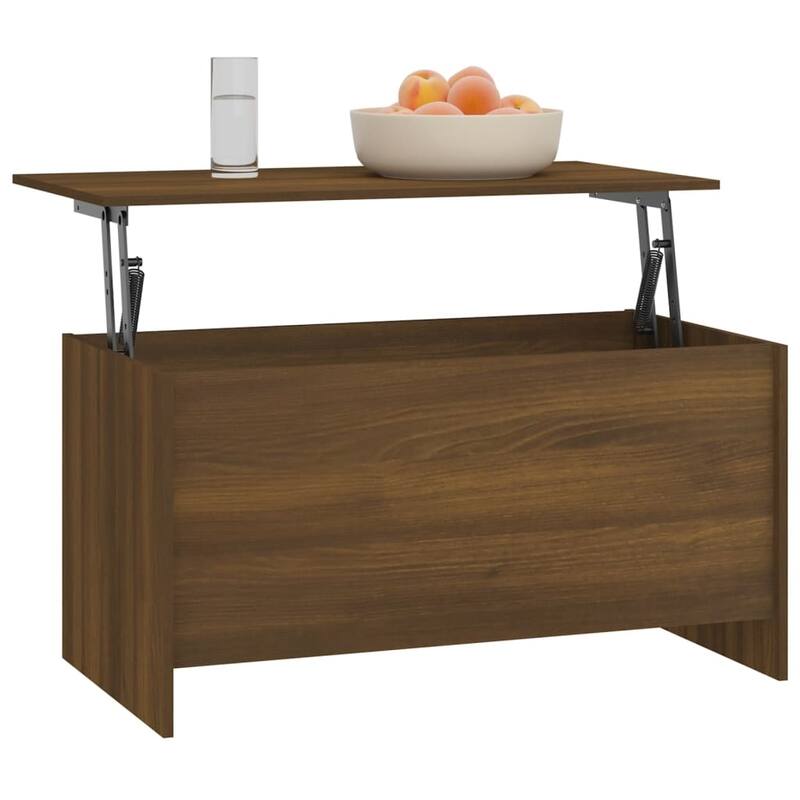 vidaXL Coffee Table Lift Top End Table Accent Side Sofa Table Engineered Wood - 40.2"x21.9"x20.7"