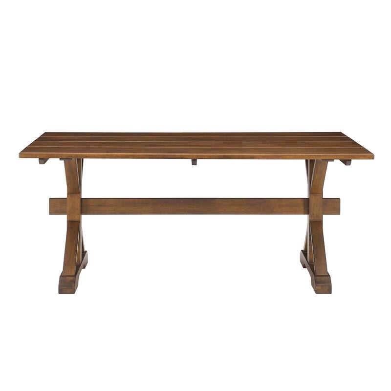 Windchime 71" Wood Dining Table - N/A