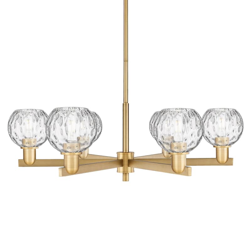 Innovations Lighting 716-6CR-10-36 Athens Water Glass Chandelier