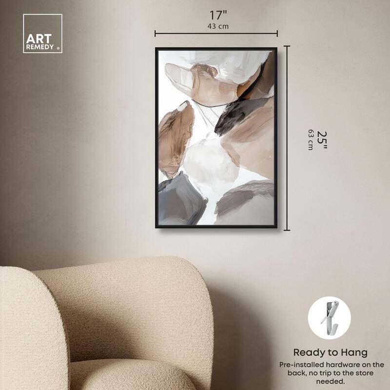 Sedimentary Hues I Canvas by Art Remedy