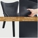preview thumbnail 47 of 92, Upholstered Wingback Armchair Leisure Accent Chair, Single - 40.55" H x 28.34" W x 33.1" D