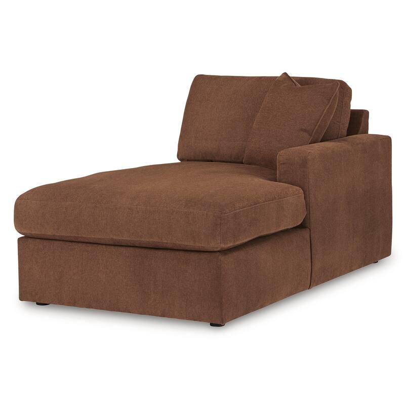 Signature Design by Ashley Modmax 6-Piece Sectional with Audio System and Chaise - 125" W x 107" D x 36" H