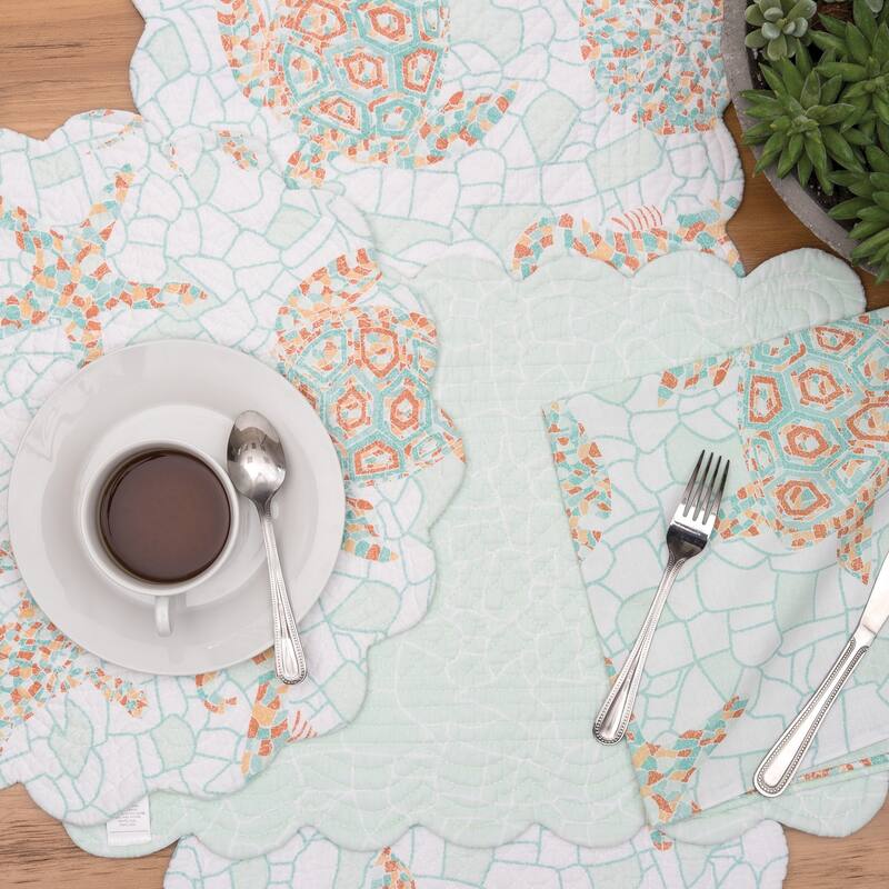 Grand Turks Napkin Set of 6 - Set of 6