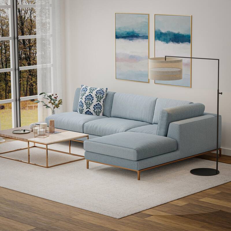 Alora Decor Theo Modern Abstract Solid Area Rug