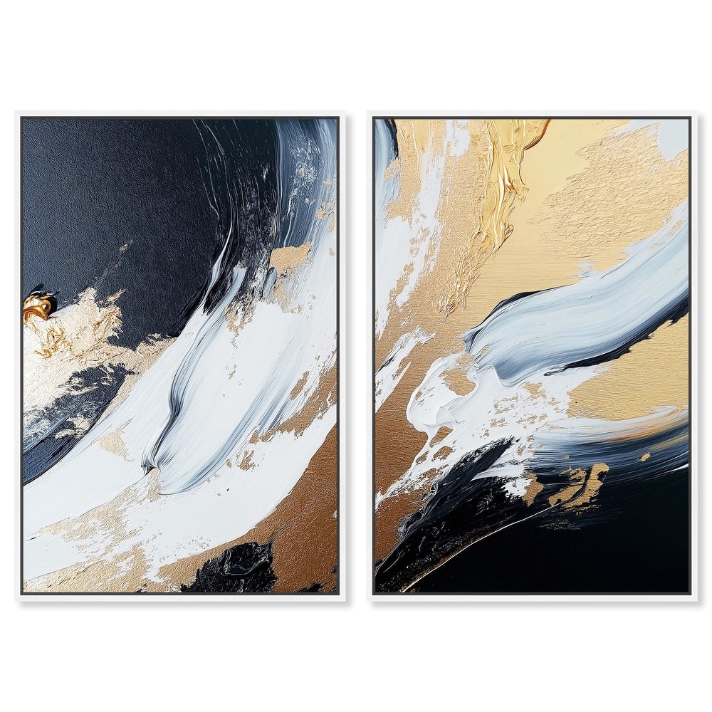 Forces II Canvas Set of 2 by Art Remedy