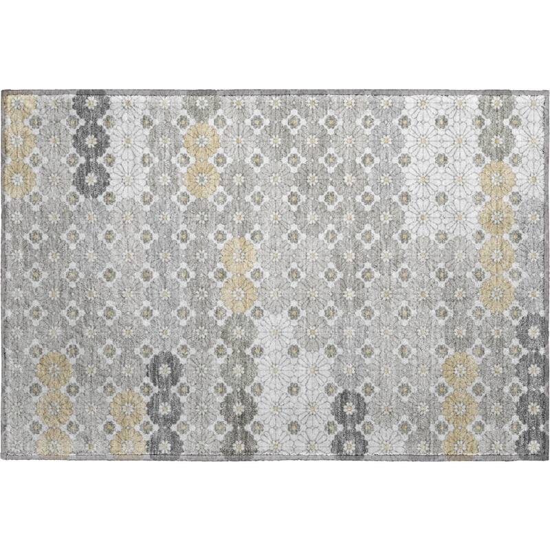 Premium Washable Super Soft Whimsy Mosaic Mayfield Rug