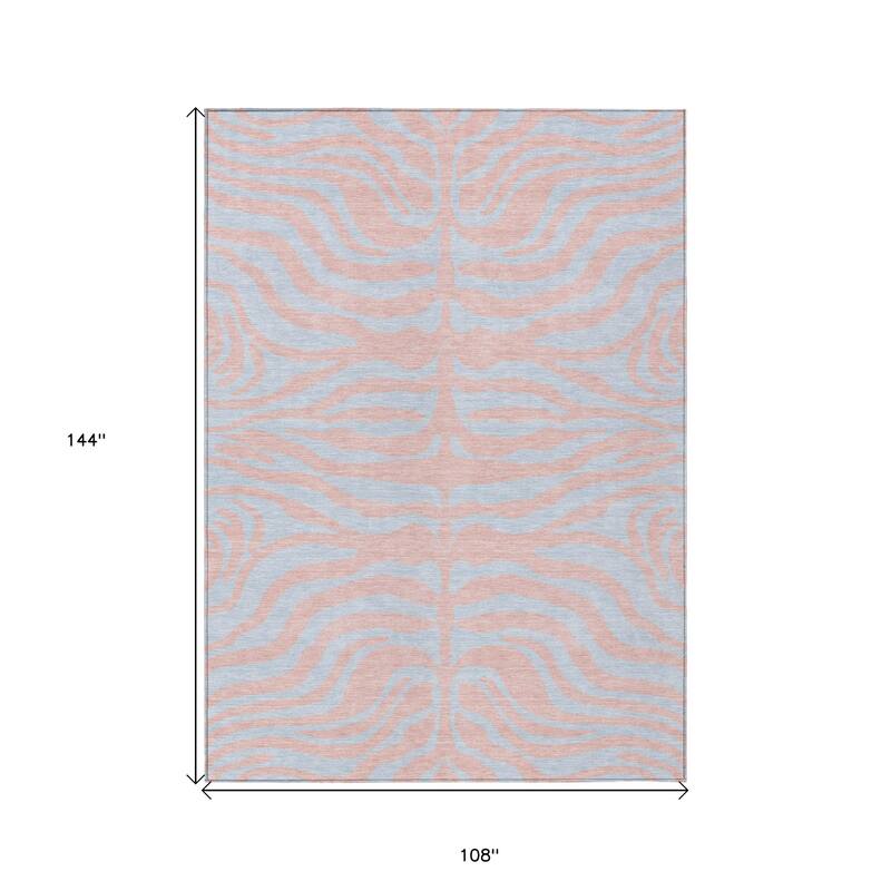 HomeRoots Animal Print Transitional Rectangle Outdoor Rug