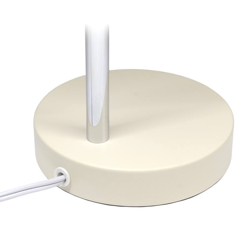 Gooseneck Desk Lamp with Adjustment Shade - 15.25" - Cream