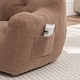 preview thumbnail 16 of 68, Bean Bag Sofa Chair with Armrests Stuffed High-Density Foam