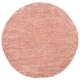 preview thumbnail 96 of 123, SAFAVIEH August Shag Veroana Solid 1.5-inch Thick Rug 6'7" Round - Rose - Round