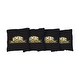 preview thumbnail 1 of 1, Maryland Baltimore UMBC Retrievers Black Cornhole Bags All-Weather Resin Filled