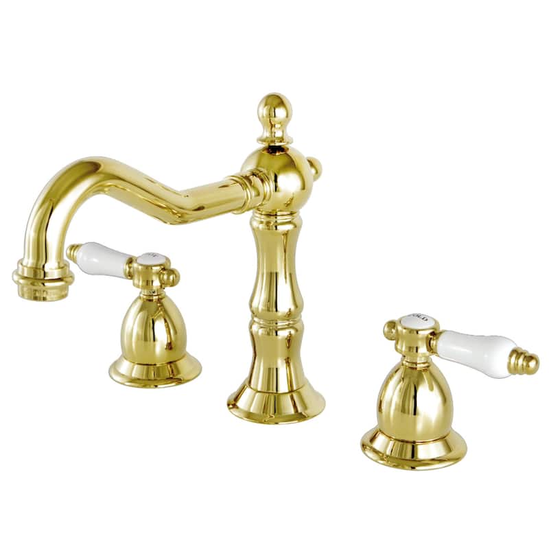 Bel-Air 8 in. Widespread Bathroom Faucet - Polished Brass