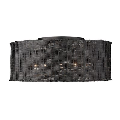 Erma 5 Light Flush Mount