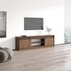 preview thumbnail 9 of 18, Meble Furniture Granero 04 TV Stand (79"W x 22"H) for up to 85" TVs - 78"W x 22"H