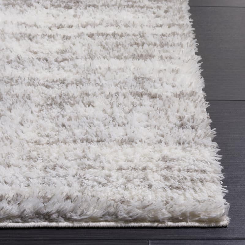 SAFAVIEH Tahoe Shag Yaprak Abstract 1.2-inch Thick Rug