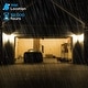 preview thumbnail 7 of 21, Dual-Head Integrated LED Wall Mount Flood Light with Motion Sensor, Outdoor Security Light, Waterproof