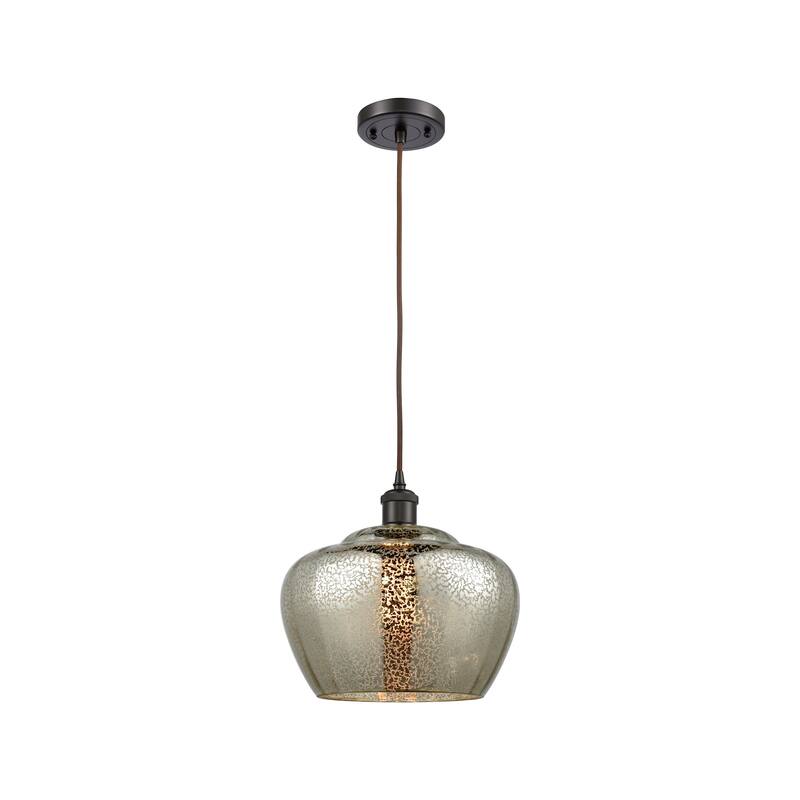 Innovations Lighting Large Fenton Single Light 11" Wide Pendant