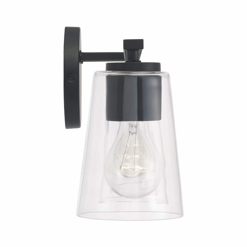 Portman 4-light Bath/ Vanity Fixture w/ Clear Glass