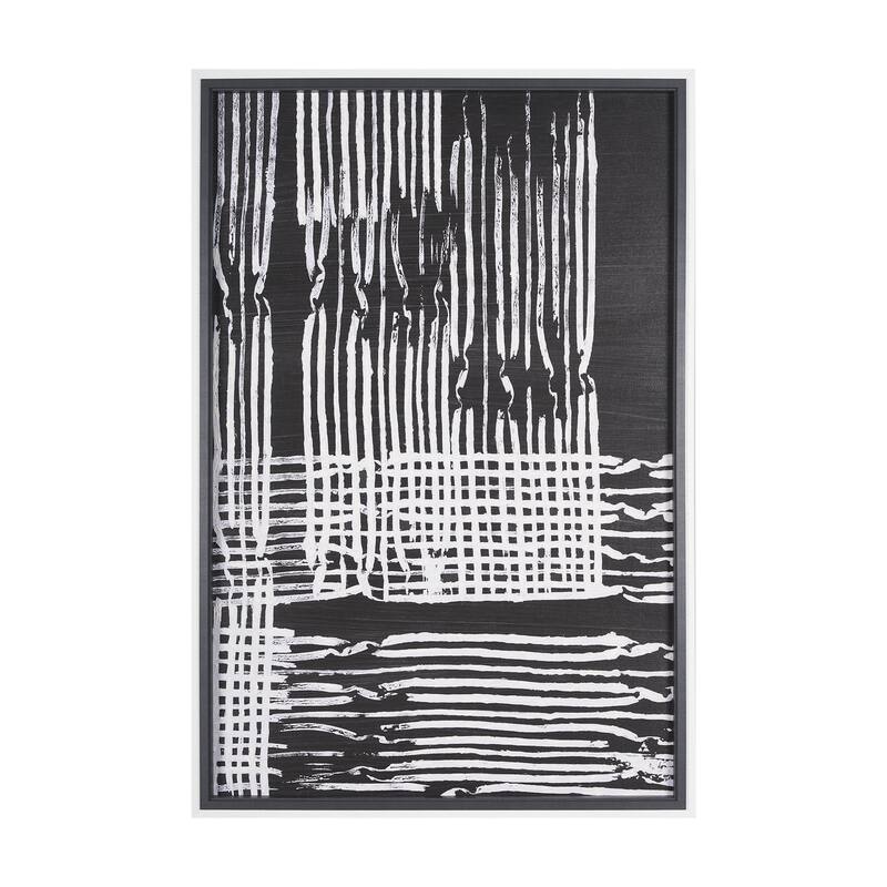 Woven Lines I Framed Art Print